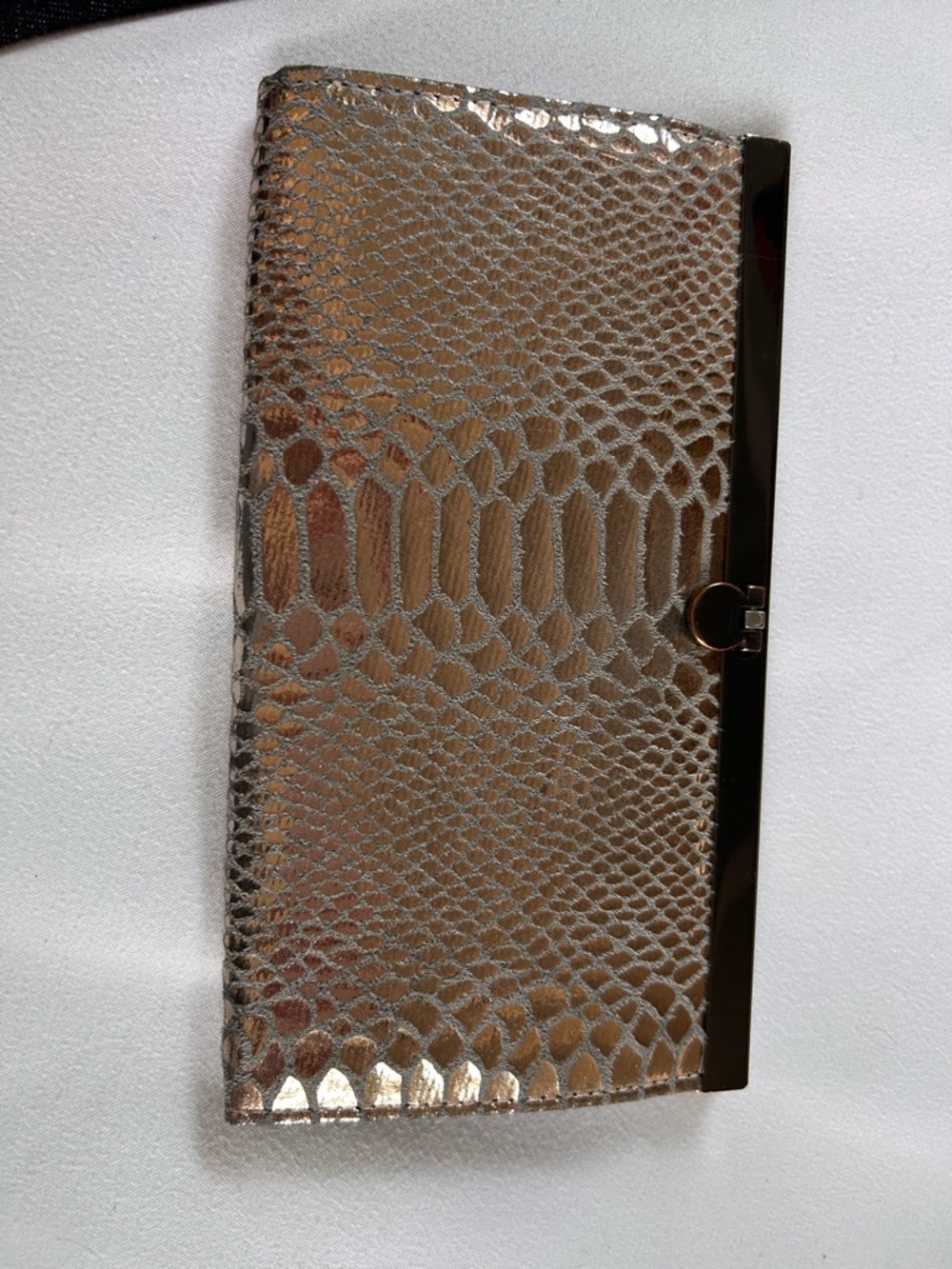 Aldo Black Frame Clutch Wallet